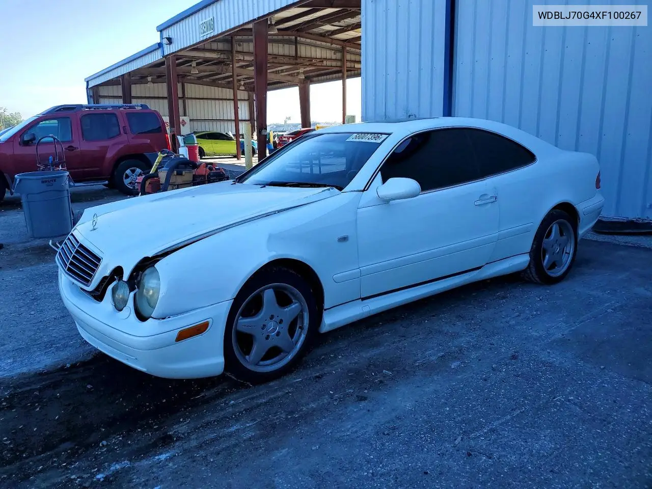 1999 Mercedes-Benz Clk 430 VIN: WDBLJ70G4XF100267 Lot: 58007396