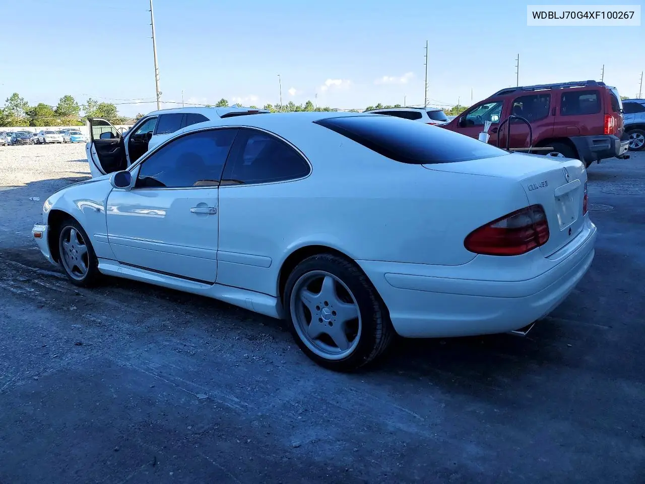 1999 Mercedes-Benz Clk 430 VIN: WDBLJ70G4XF100267 Lot: 58007396
