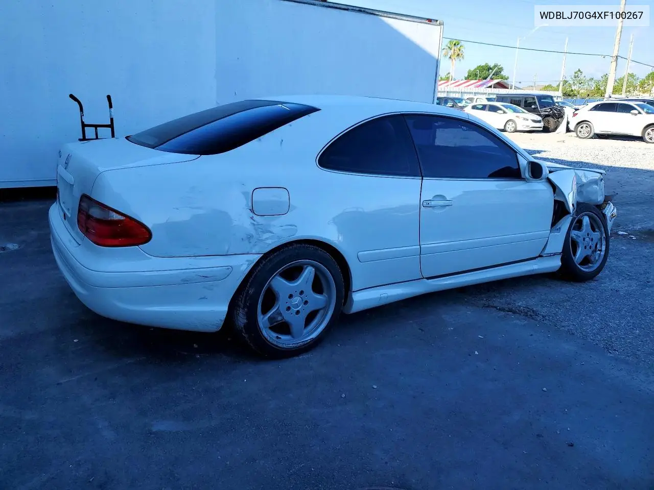 1999 Mercedes-Benz Clk 430 VIN: WDBLJ70G4XF100267 Lot: 58007396
