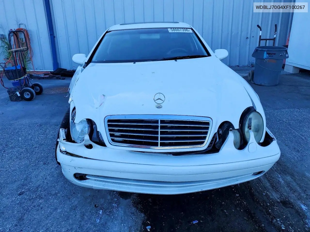 1999 Mercedes-Benz Clk 430 VIN: WDBLJ70G4XF100267 Lot: 58007396