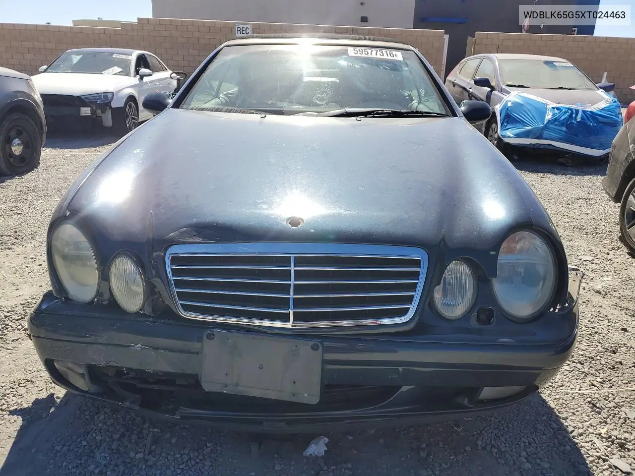 1999 Mercedes-Benz Clk 320 VIN: WDBLK65G5XT024463 Lot: 59577316