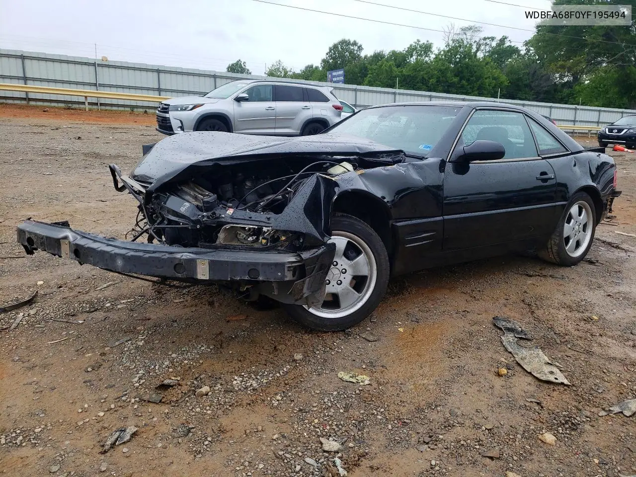 2000 Mercedes-Benz Sl 500 VIN: WDBFA68F0YF195494 Lot: 52833246