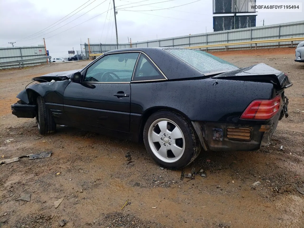 2000 Mercedes-Benz Sl 500 VIN: WDBFA68F0YF195494 Lot: 52833246