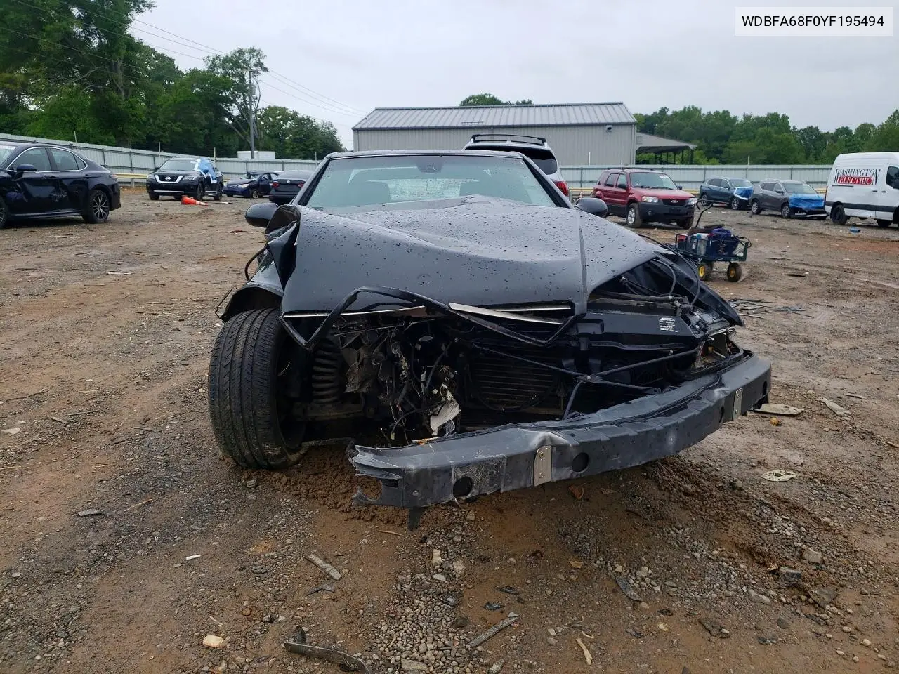 2000 Mercedes-Benz Sl 500 VIN: WDBFA68F0YF195494 Lot: 52833246