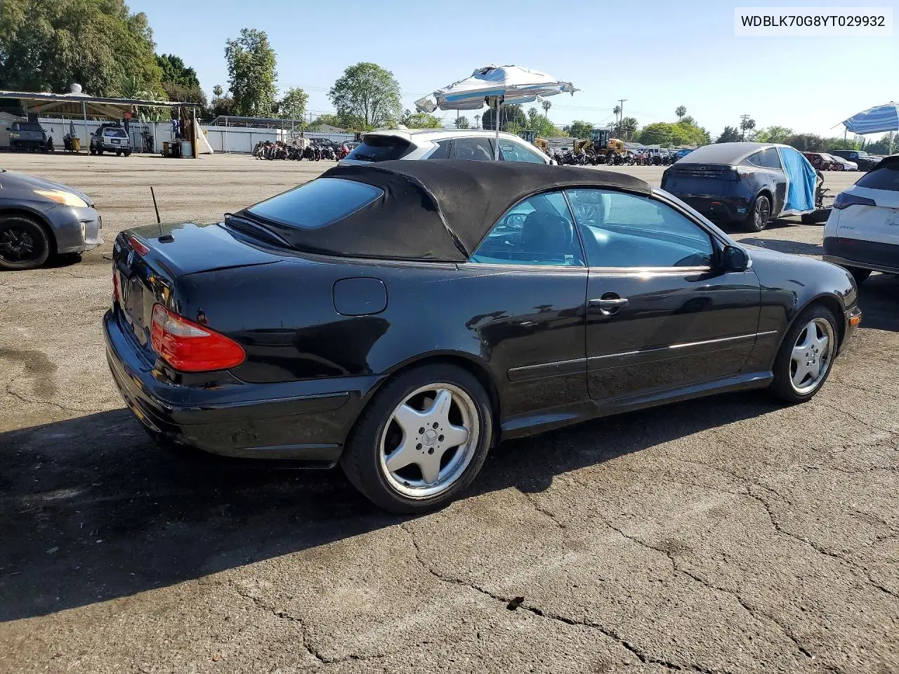 2000 Mercedes-Benz Clk 430 VIN: WDBLK70G8YT029932 Lot: 53933176