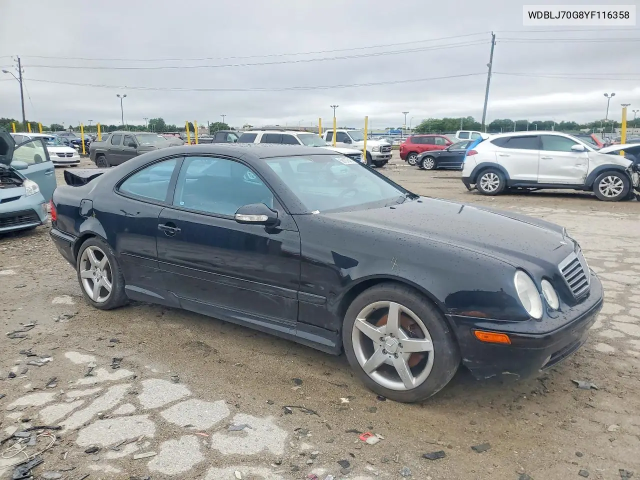 2000 Mercedes-Benz Clk 430 VIN: WDBLJ70G8YF116358 Lot: 58107646