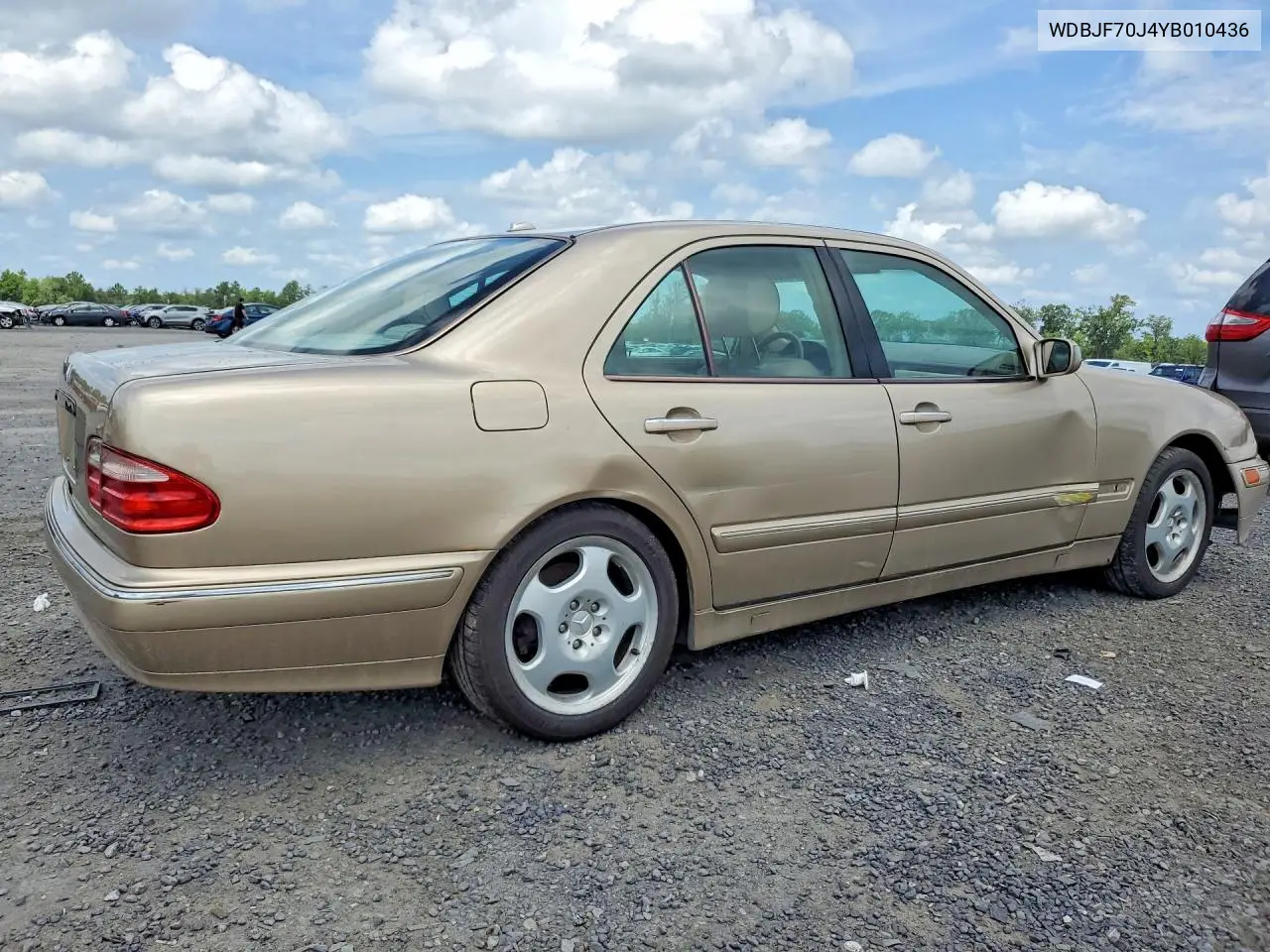 2000 Mercedes-Benz E 430 VIN: WDBJF70J4YB010436 Lot: 60599206