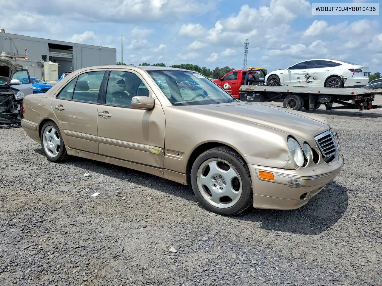 2000 Mercedes-Benz E 430 VIN: WDBJF70J4YB010436 Lot: 60599206