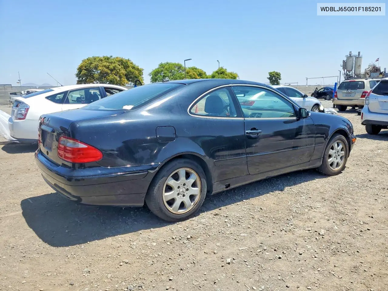 2001 Mercedes-Benz Clk 320 VIN: WDBLJ65G01F185201 Lot: 52349916