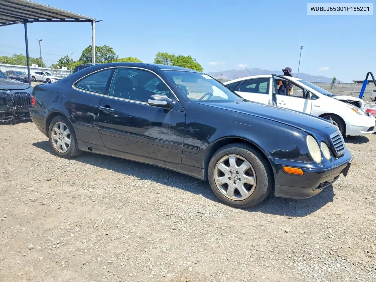2001 Mercedes-Benz Clk 320 VIN: WDBLJ65G01F185201 Lot: 52349916