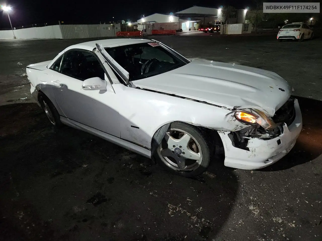 2001 Mercedes-Benz Slk 230 Kompressor VIN: WDBKK49F11F174254 Lot: 55084286