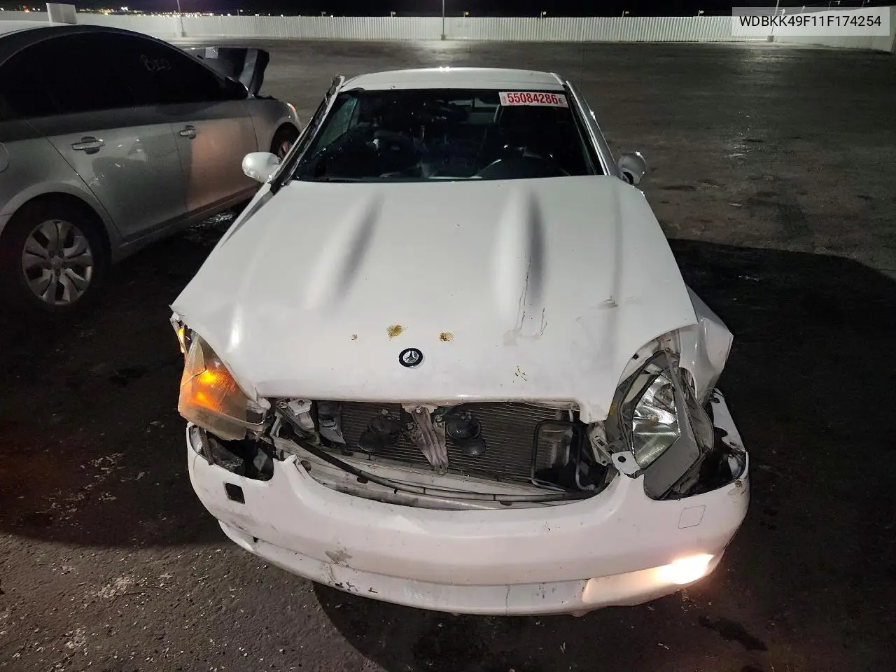 2001 Mercedes-Benz Slk 230 Kompressor VIN: WDBKK49F11F174254 Lot: 55084286