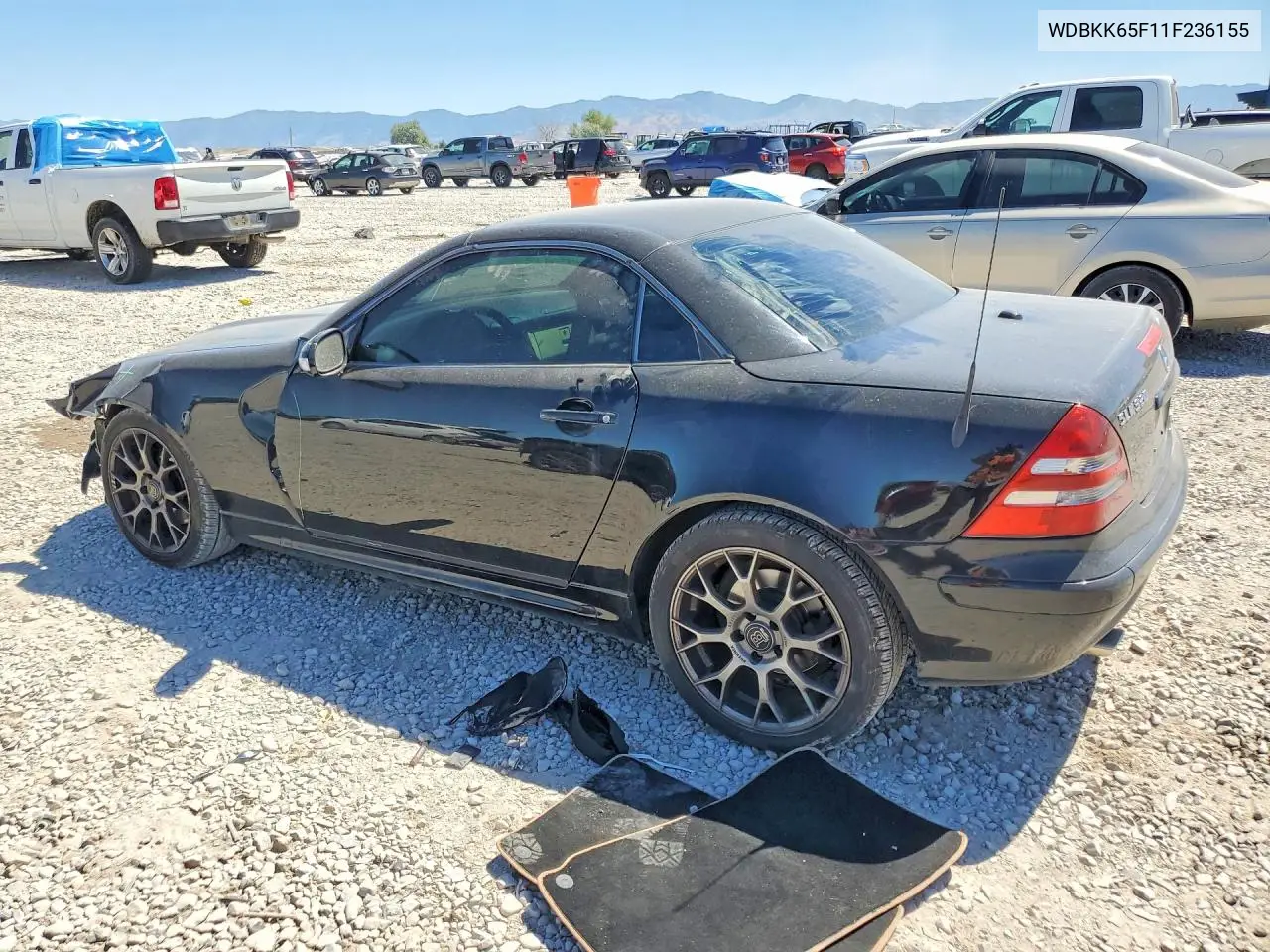 2001 Mercedes-Benz Slk 320 VIN: WDBKK65F11F236155 Lot: 57733386
