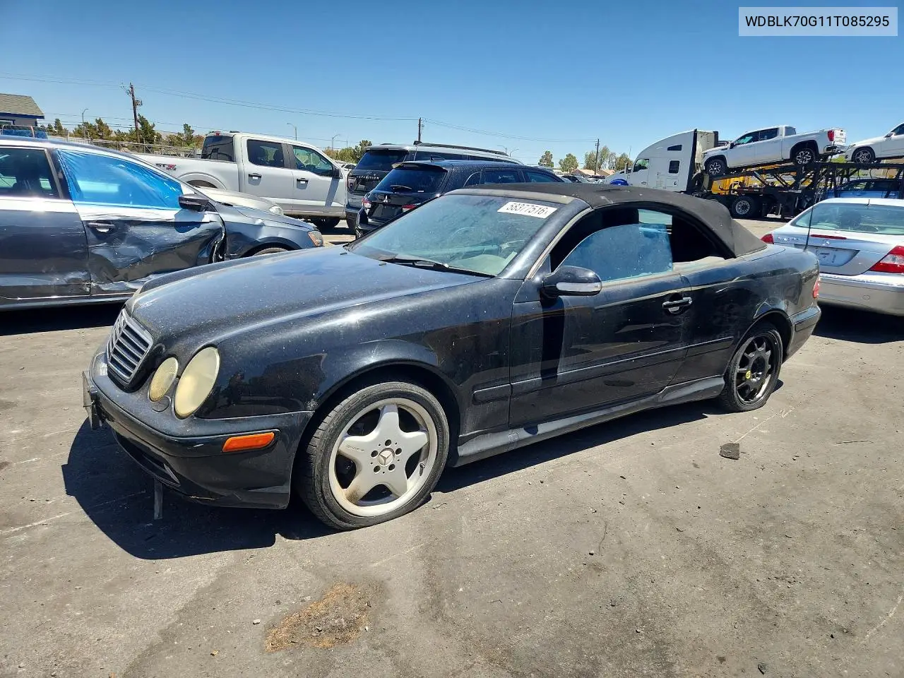 2001 Mercedes-Benz Clk 430 VIN: WDBLK70G11T085295 Lot: 58377516