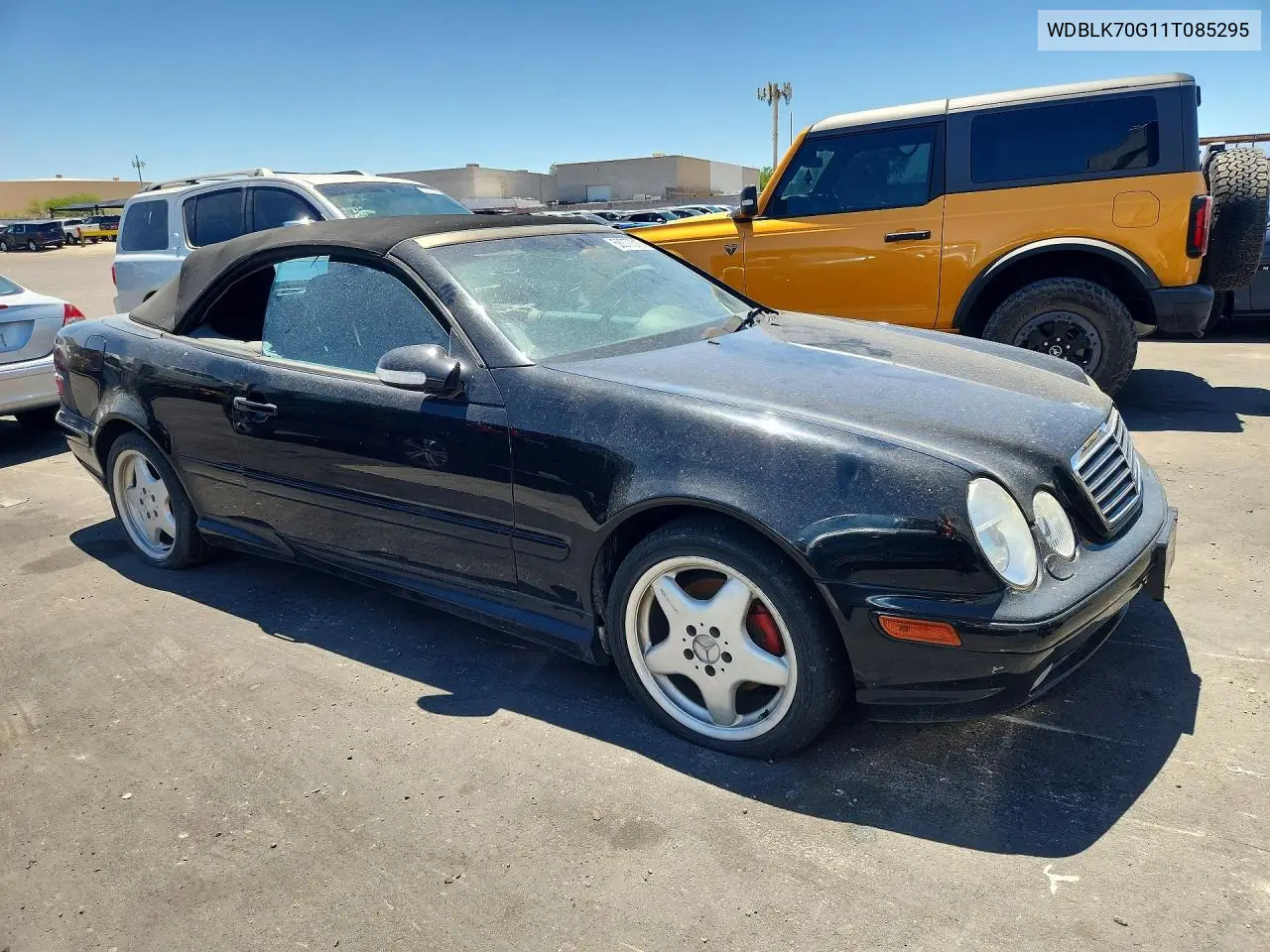 2001 Mercedes-Benz Clk 430 VIN: WDBLK70G11T085295 Lot: 58377516