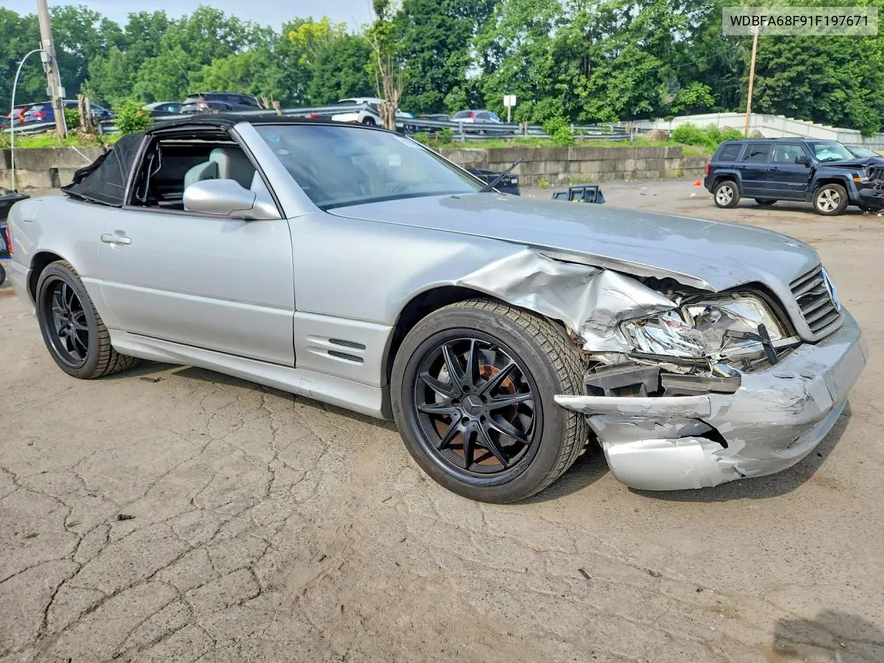 2001 Mercedes-Benz Sl 500 VIN: WDBFA68F91F197671 Lot: 60939806