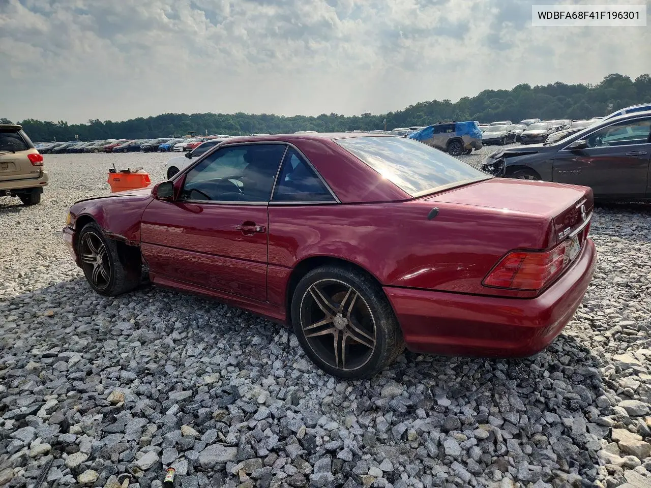 2001 Mercedes-Benz Sl 500 VIN: WDBFA68F41F196301 Lot: 85970375