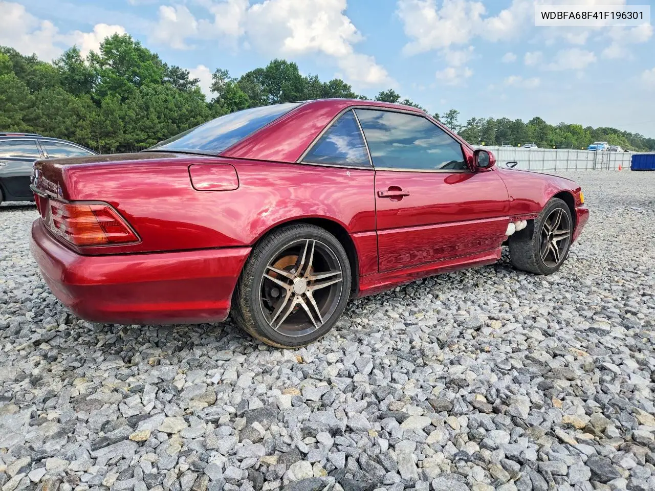 2001 Mercedes-Benz Sl 500 VIN: WDBFA68F41F196301 Lot: 85970375