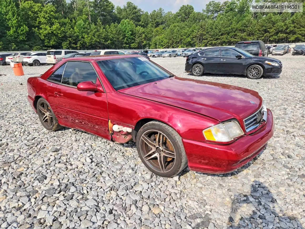 2001 Mercedes-Benz Sl 500 VIN: WDBFA68F41F196301 Lot: 85970375
