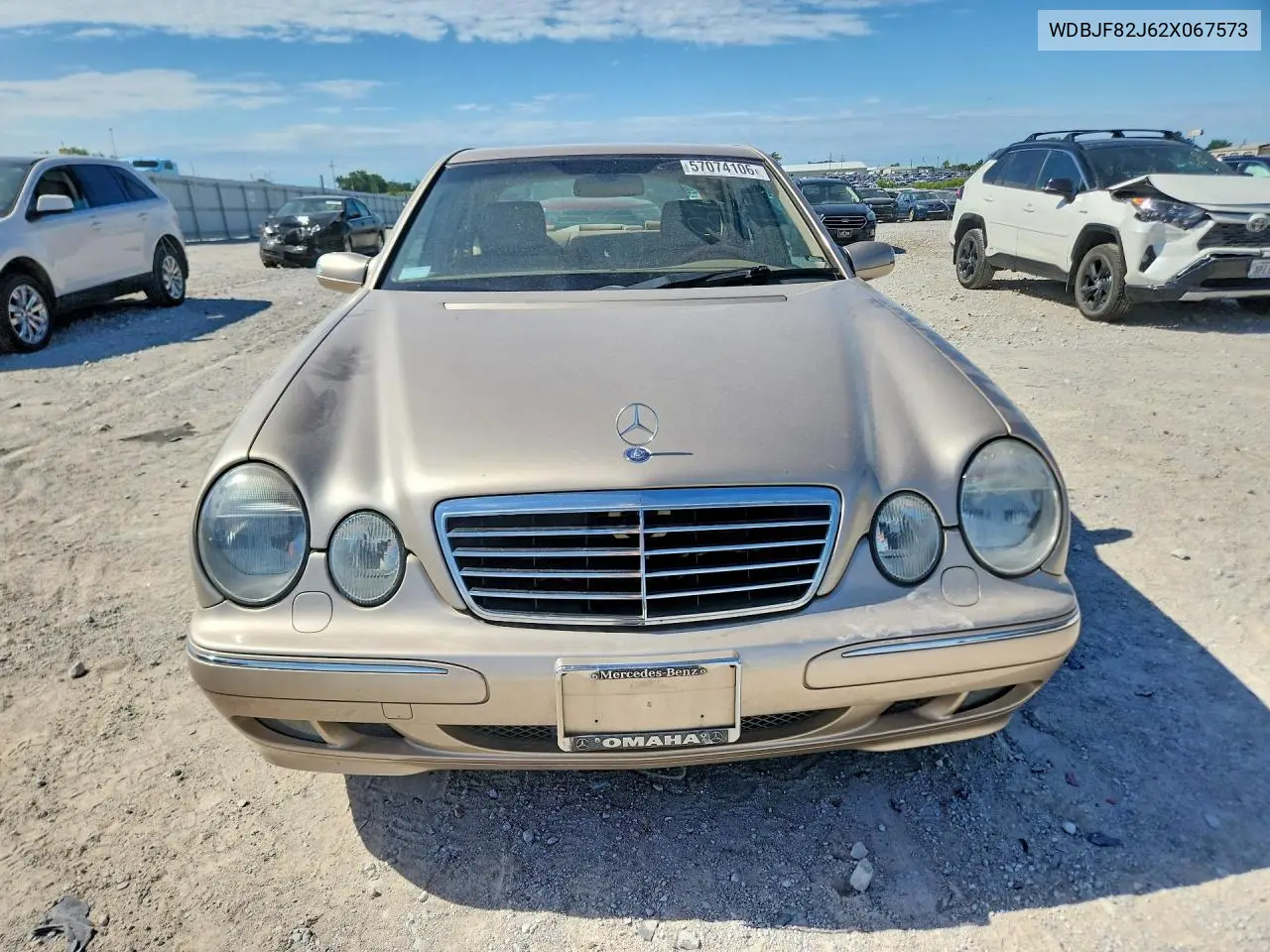 2002 Mercedes-Benz E 320 4Matic VIN: WDBJF82J62X067573 Lot: 57074106