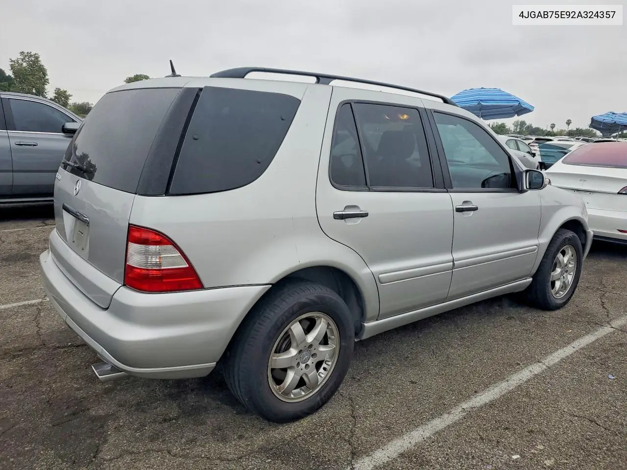 2002 Mercedes-Benz Ml 500 VIN: 4JGAB75E92A324357 Lot: 57750966