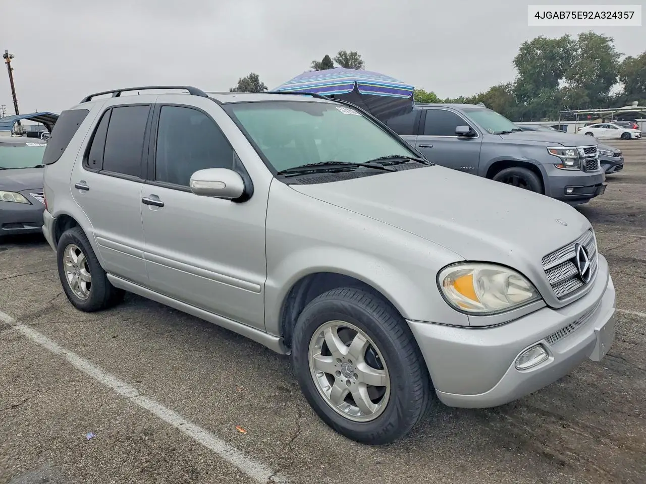 2002 Mercedes-Benz Ml 500 VIN: 4JGAB75E92A324357 Lot: 57750966