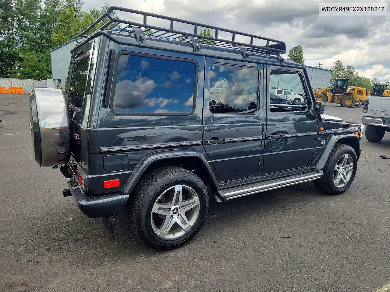 2002 Mercedes-Benz G 500 VIN: WDCYR49EX2X128247 Lot: 58160386