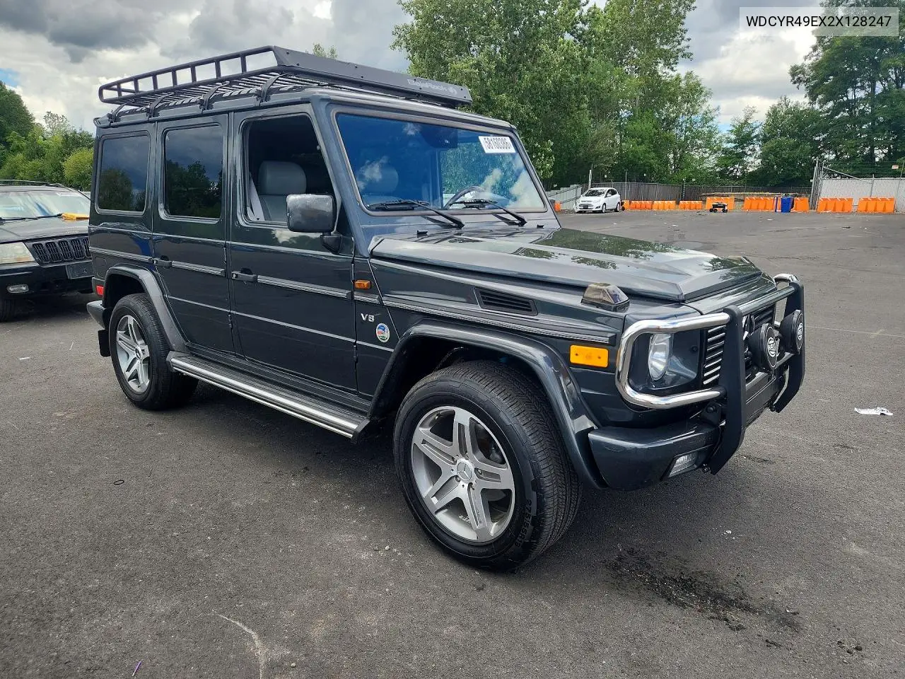 2002 Mercedes-Benz G 500 VIN: WDCYR49EX2X128247 Lot: 58160386