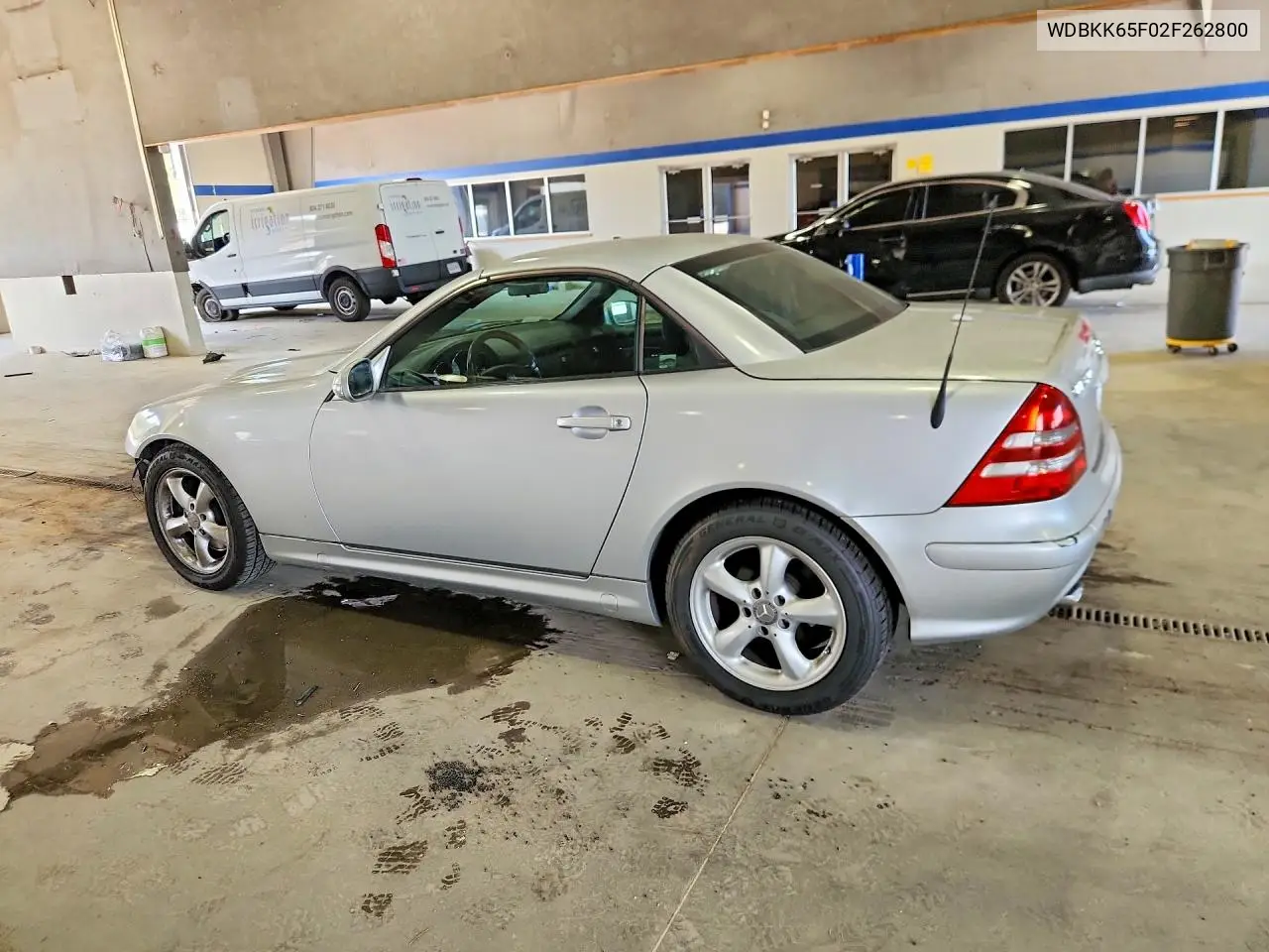 2002 Mercedes-Benz Slk 320 VIN: WDBKK65F02F262800 Lot: 59831116