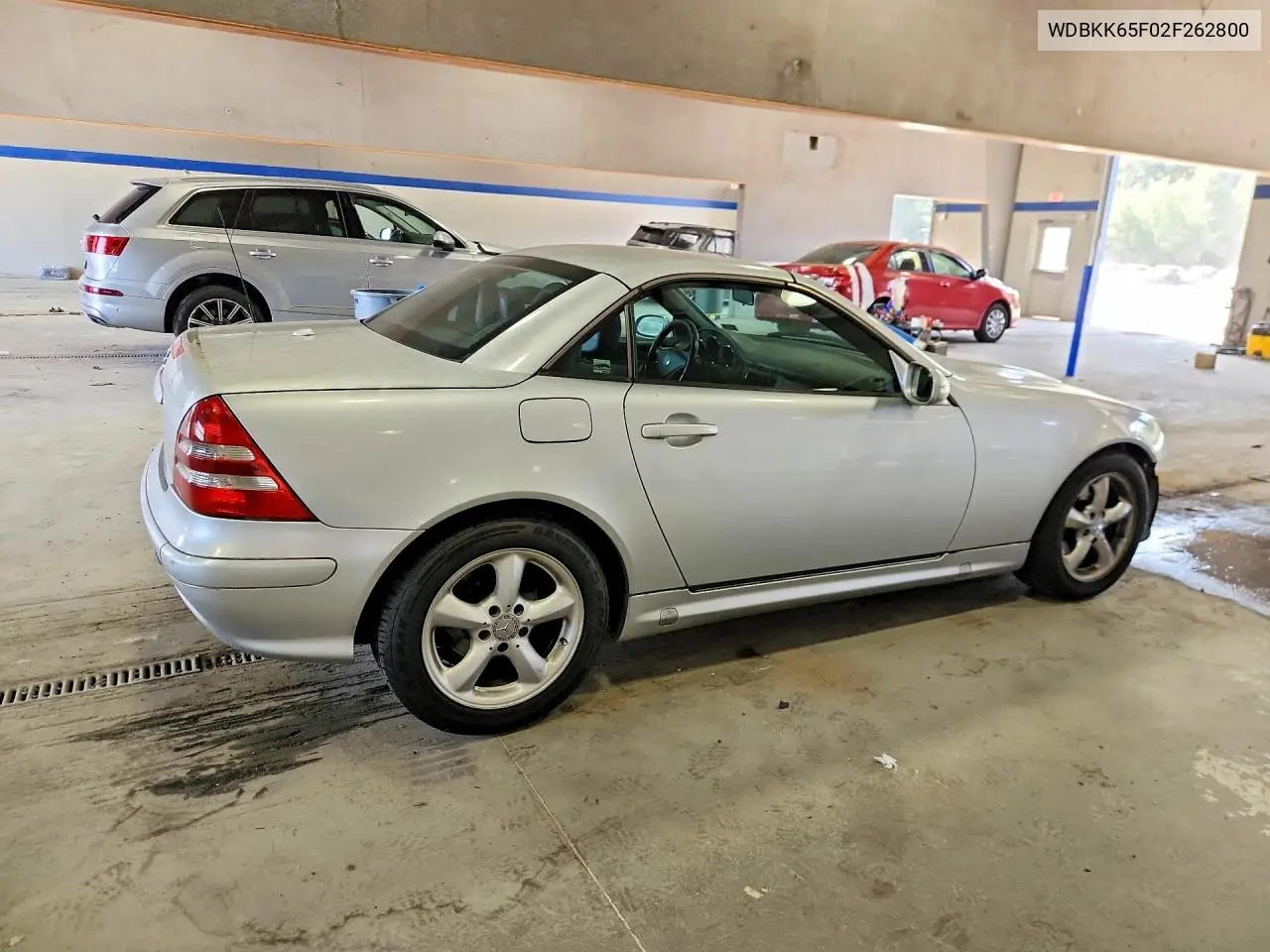 2002 Mercedes-Benz Slk 320 VIN: WDBKK65F02F262800 Lot: 59831116