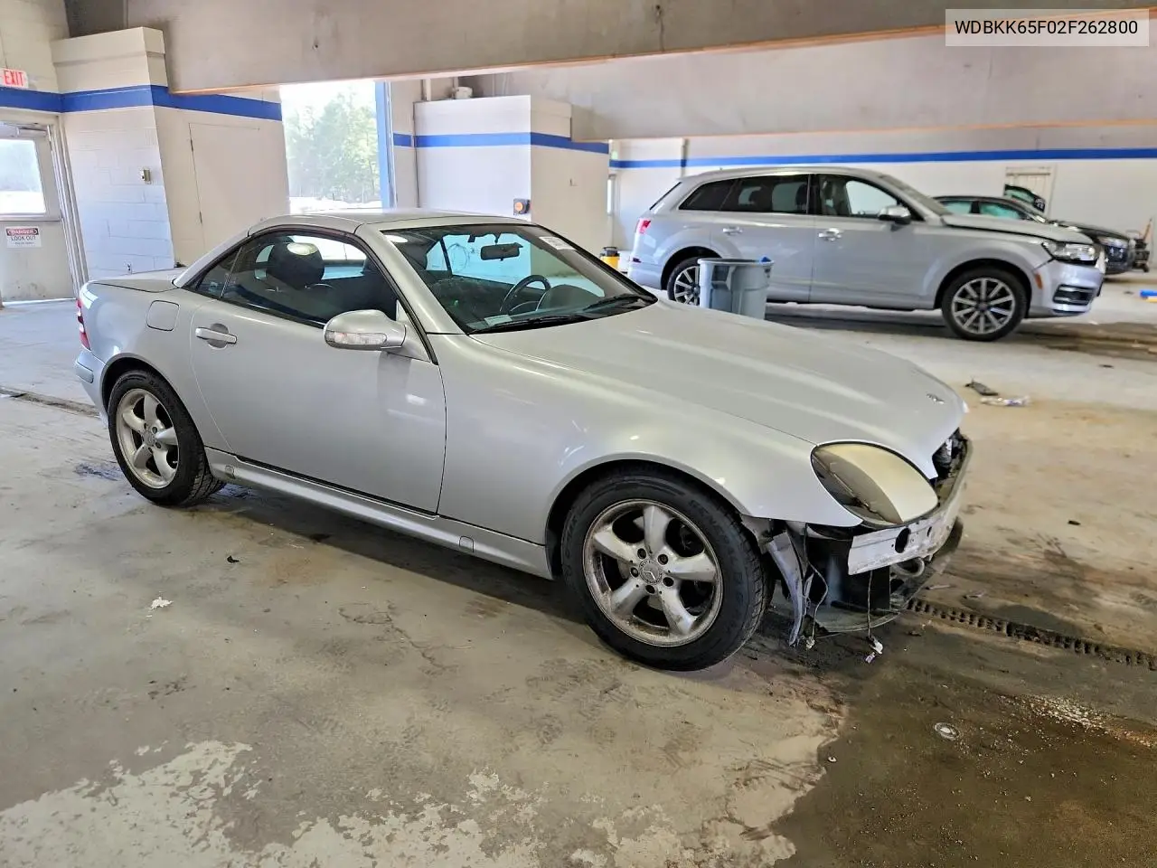 2002 Mercedes-Benz Slk 320 VIN: WDBKK65F02F262800 Lot: 59831116