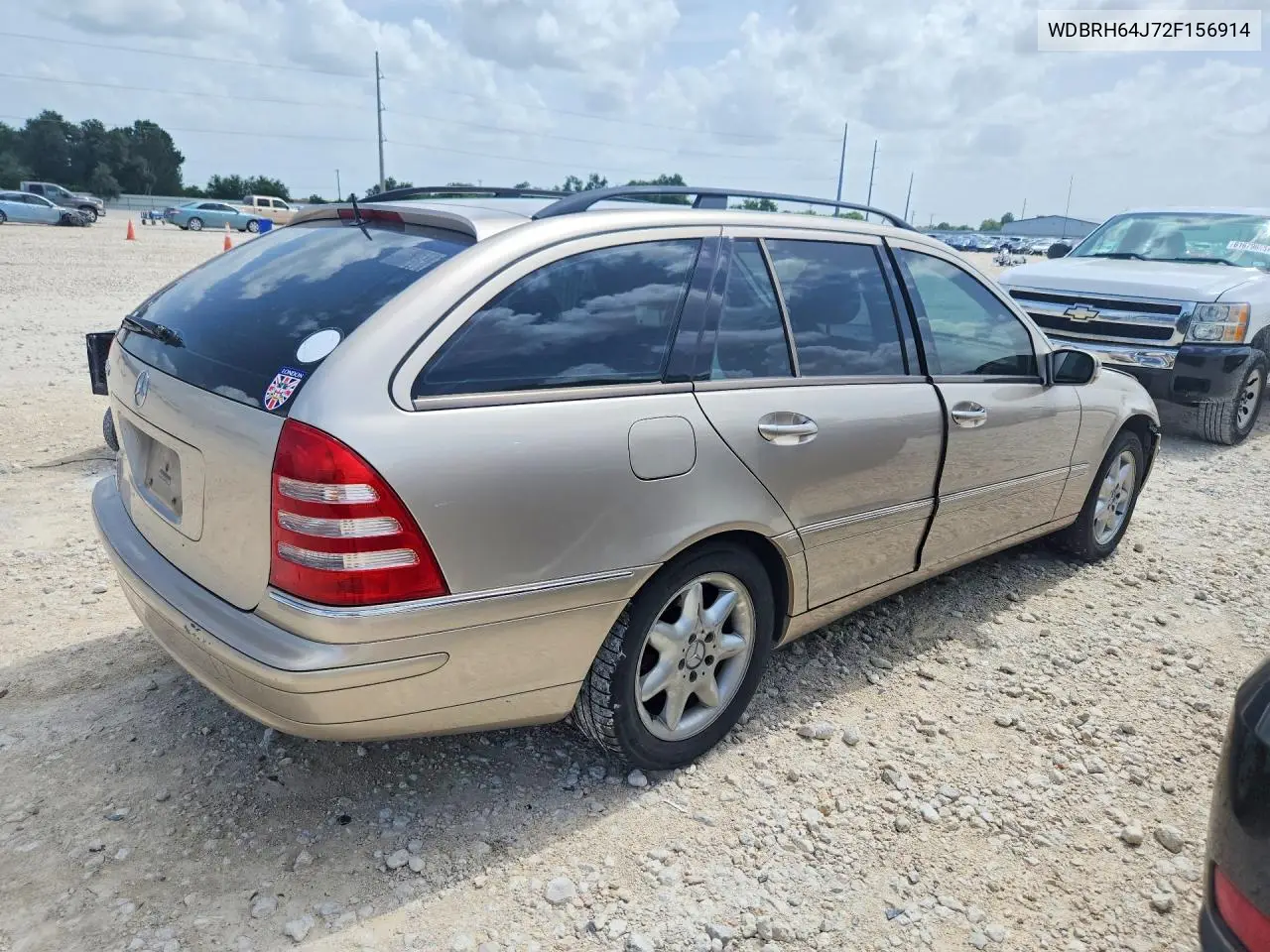 2002 Mercedes-Benz C 320 VIN: WDBRH64J72F156914 Lot: 59902116