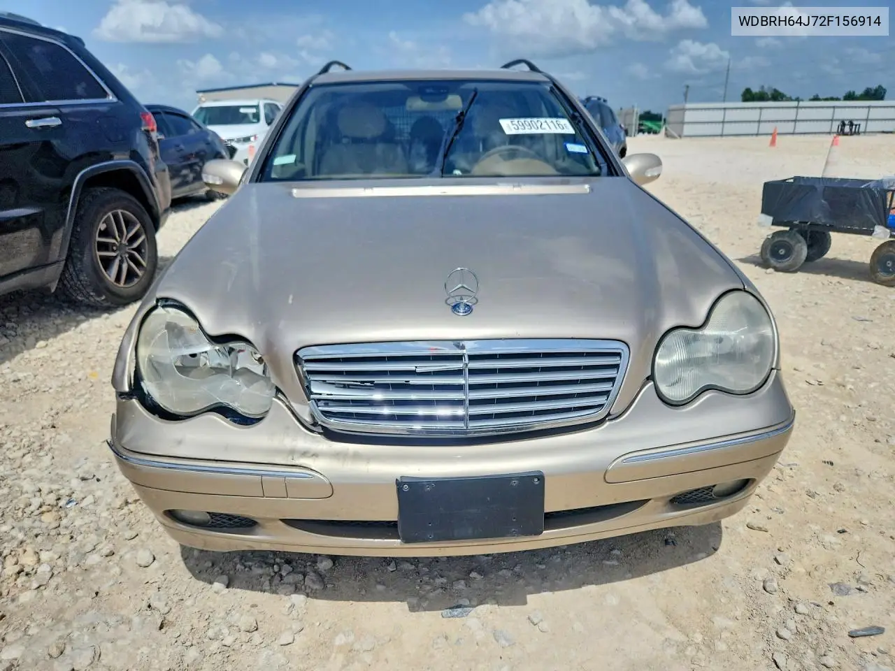 2002 Mercedes-Benz C 320 VIN: WDBRH64J72F156914 Lot: 59902116