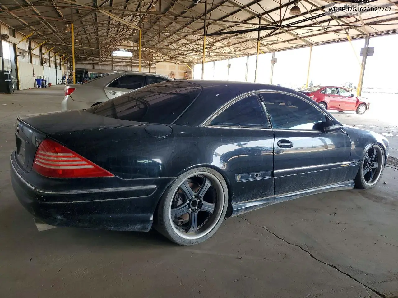 2002 Mercedes-Benz Cl 500 VIN: WDBPJ75J62A022747 Lot: 61486246