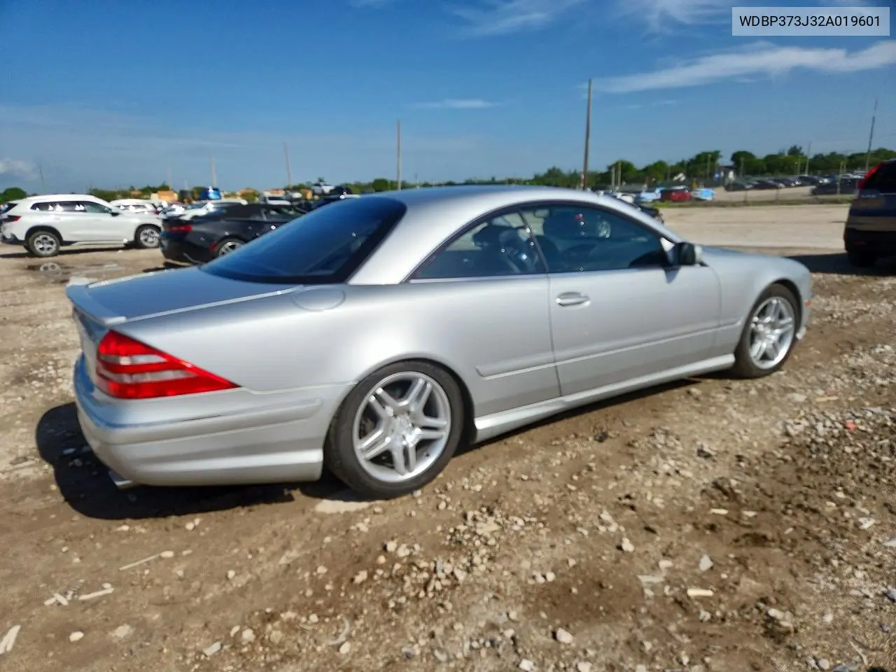 2002 Mercedes-Benz Cl-Class VIN: WDBPJ73J32A019601 Lot: 61673946