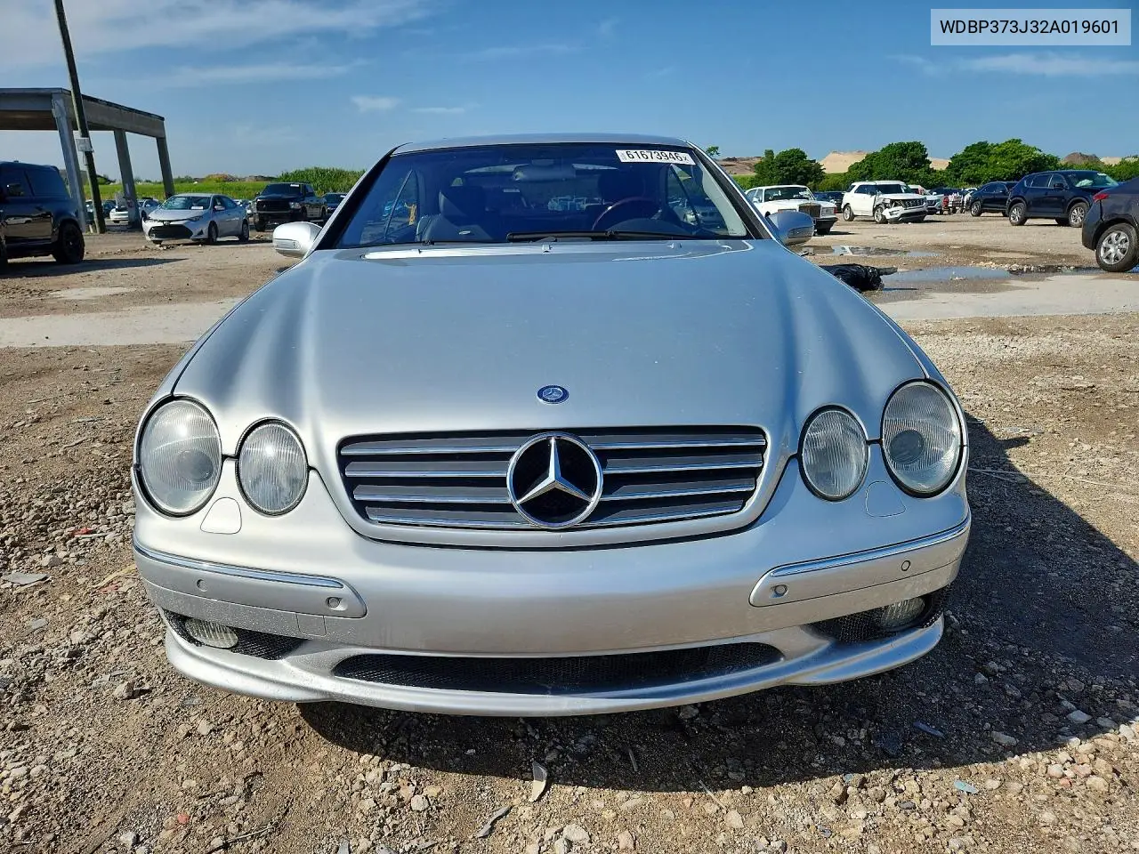 2002 Mercedes-Benz Cl-Class VIN: WDBPJ73J32A019601 Lot: 61673946