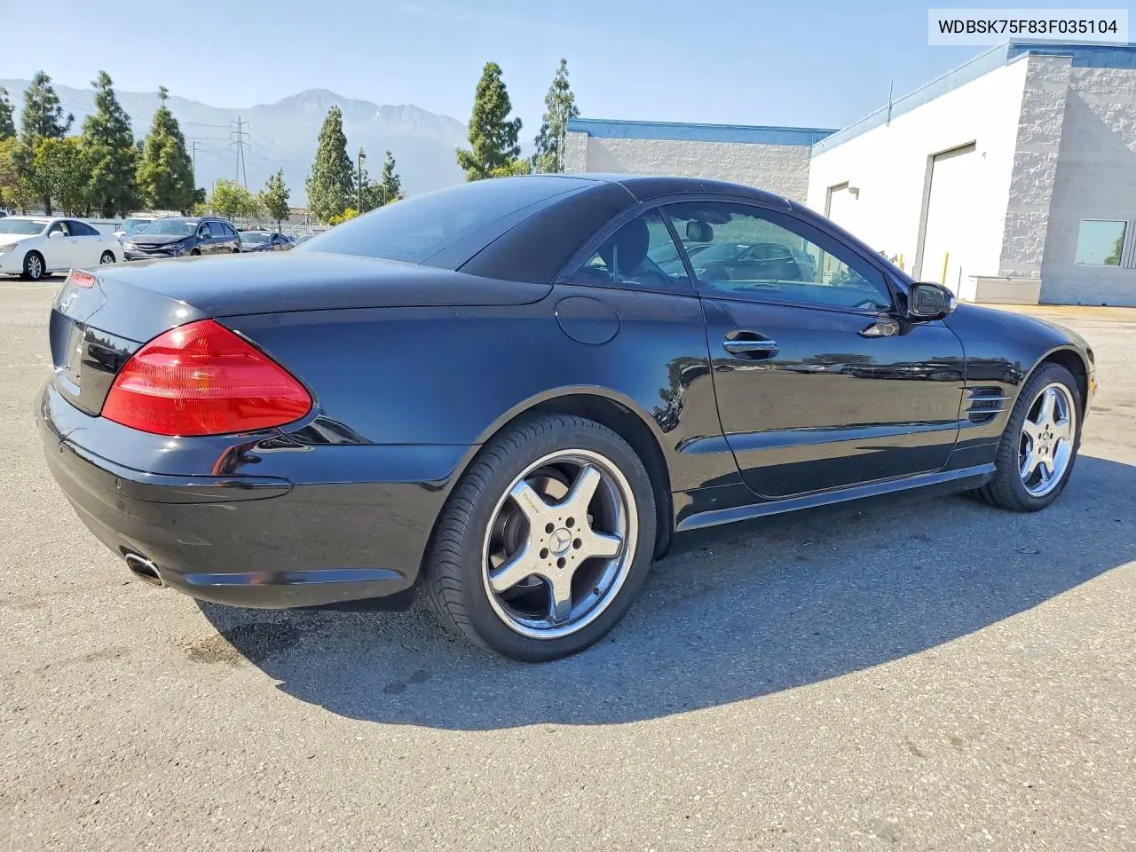 2003 Mercedes-Benz Sl 500R VIN: WDBSK75F83F035104 Lot: 53424926