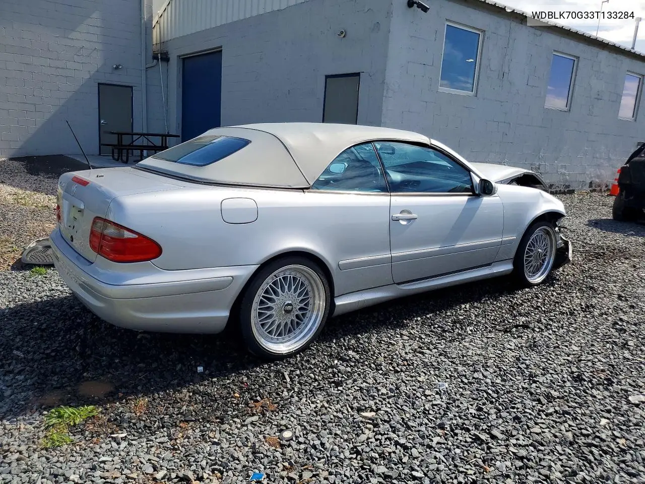 2003 Mercedes-Benz Clk 430 VIN: WDBLK70G33T133284 Lot: 54944046