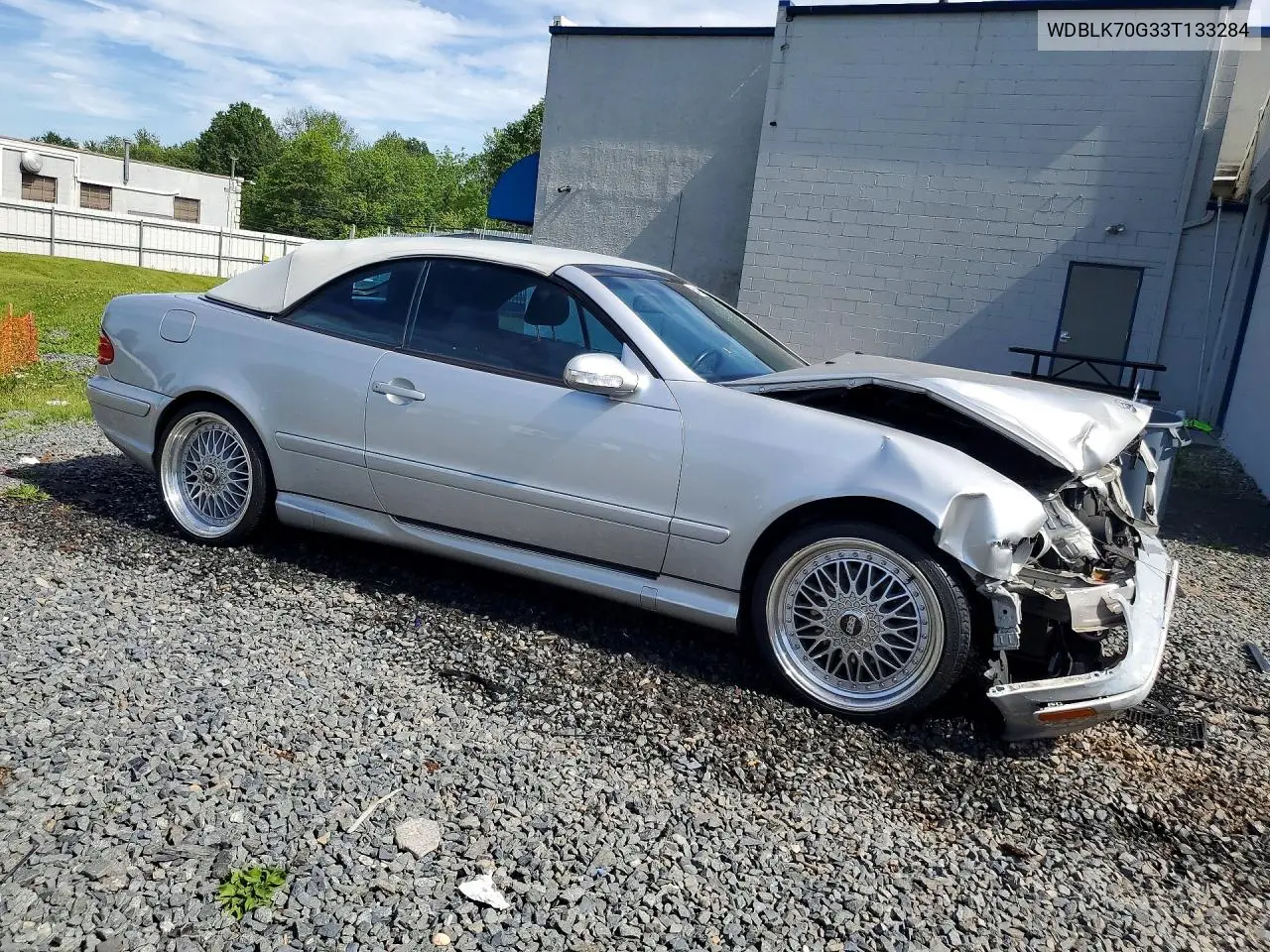 2003 Mercedes-Benz Clk 430 VIN: WDBLK70G33T133284 Lot: 54944046