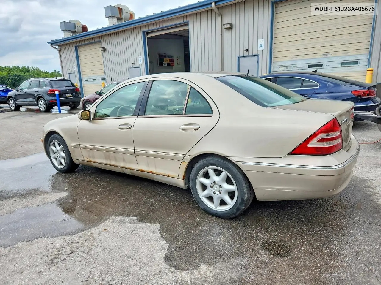 2003 Mercedes-Benz C 240 VIN: WDBRF61J23A405676 Lot: 56456326