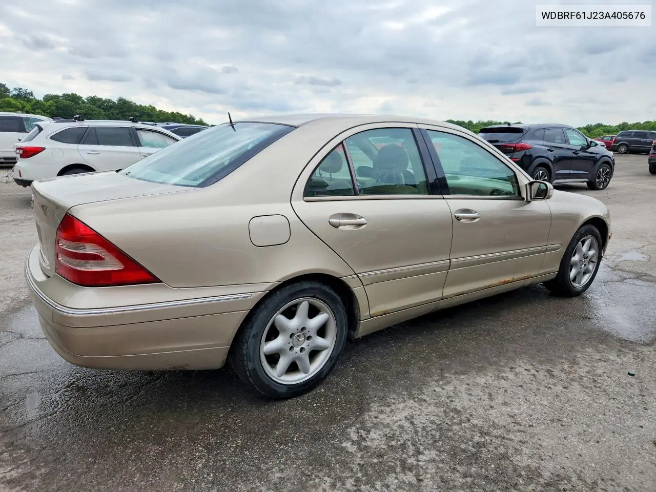 2003 Mercedes-Benz C 240 VIN: WDBRF61J23A405676 Lot: 56456326