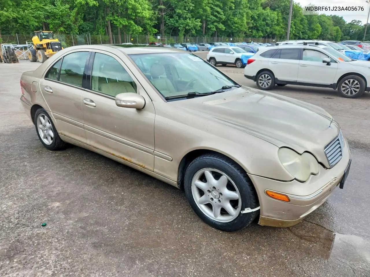 2003 Mercedes-Benz C 240 VIN: WDBRF61J23A405676 Lot: 56456326