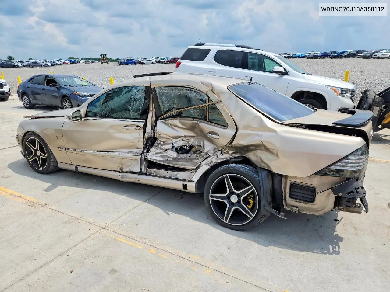 2003 Mercedes-Benz S 430 VIN: WDBNG70J13A358112 Lot: 58603156