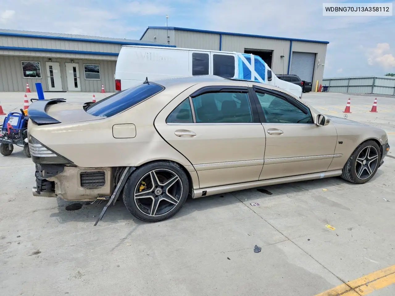 2003 Mercedes-Benz S 430 VIN: WDBNG70J13A358112 Lot: 58603156
