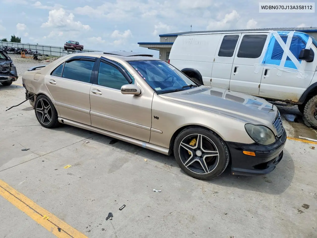2003 Mercedes-Benz S 430 VIN: WDBNG70J13A358112 Lot: 58603156