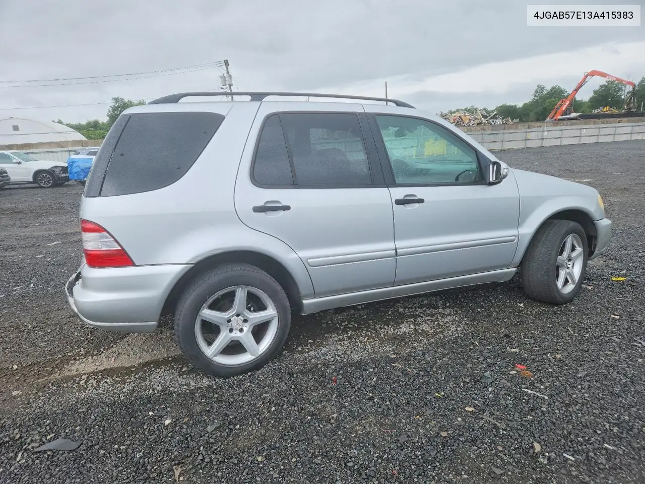 2003 Mercedes-Benz Ml 350 VIN: 4JGAB57E13A415383 Lot: 58622646