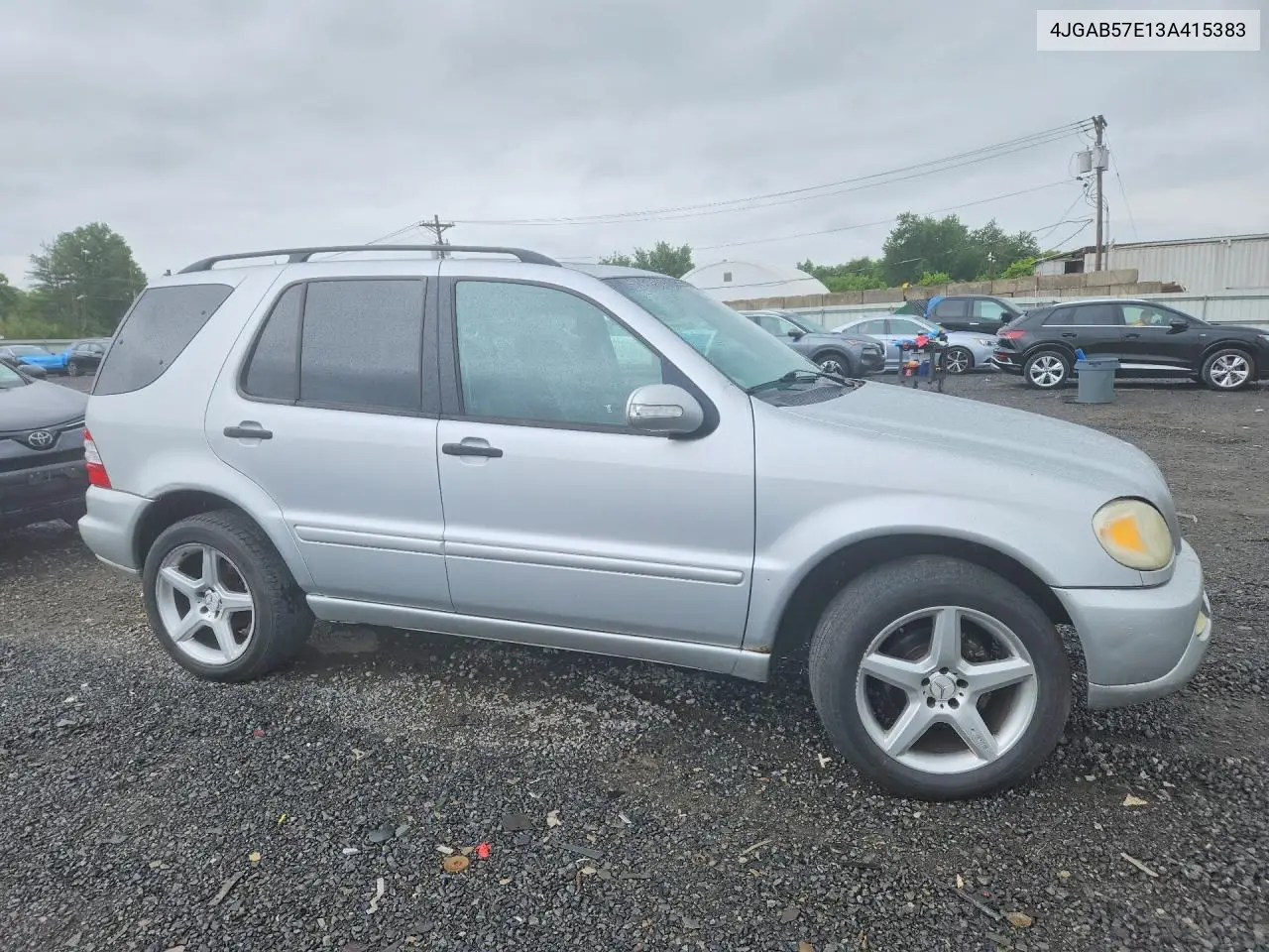 2003 Mercedes-Benz Ml 350 VIN: 4JGAB57E13A415383 Lot: 58622646