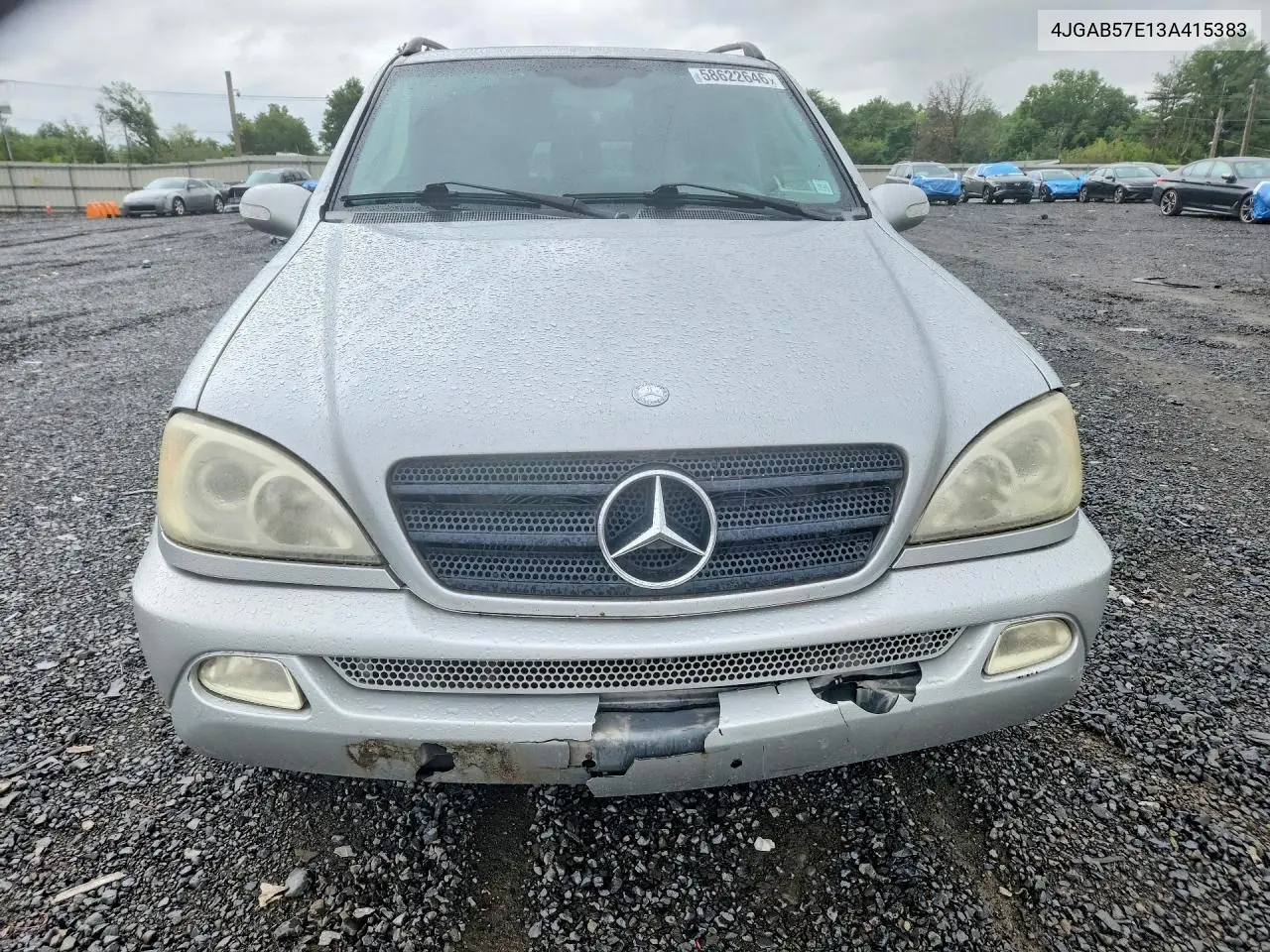 2003 Mercedes-Benz Ml 350 VIN: 4JGAB57E13A415383 Lot: 58622646