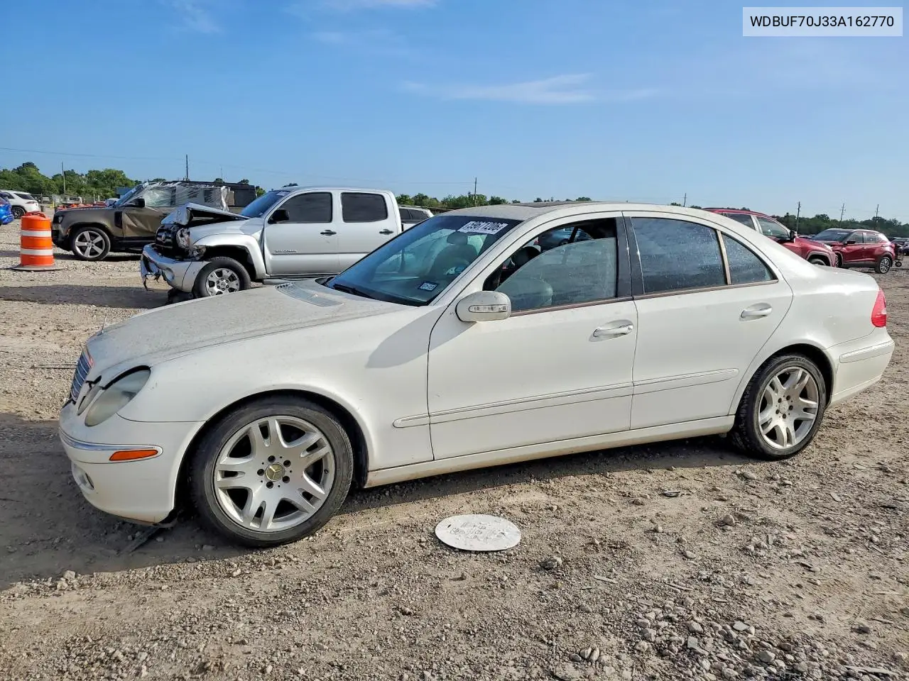 2003 Mercedes-Benz E 500 VIN: WDBUF70J33A162770 Lot: 59671206