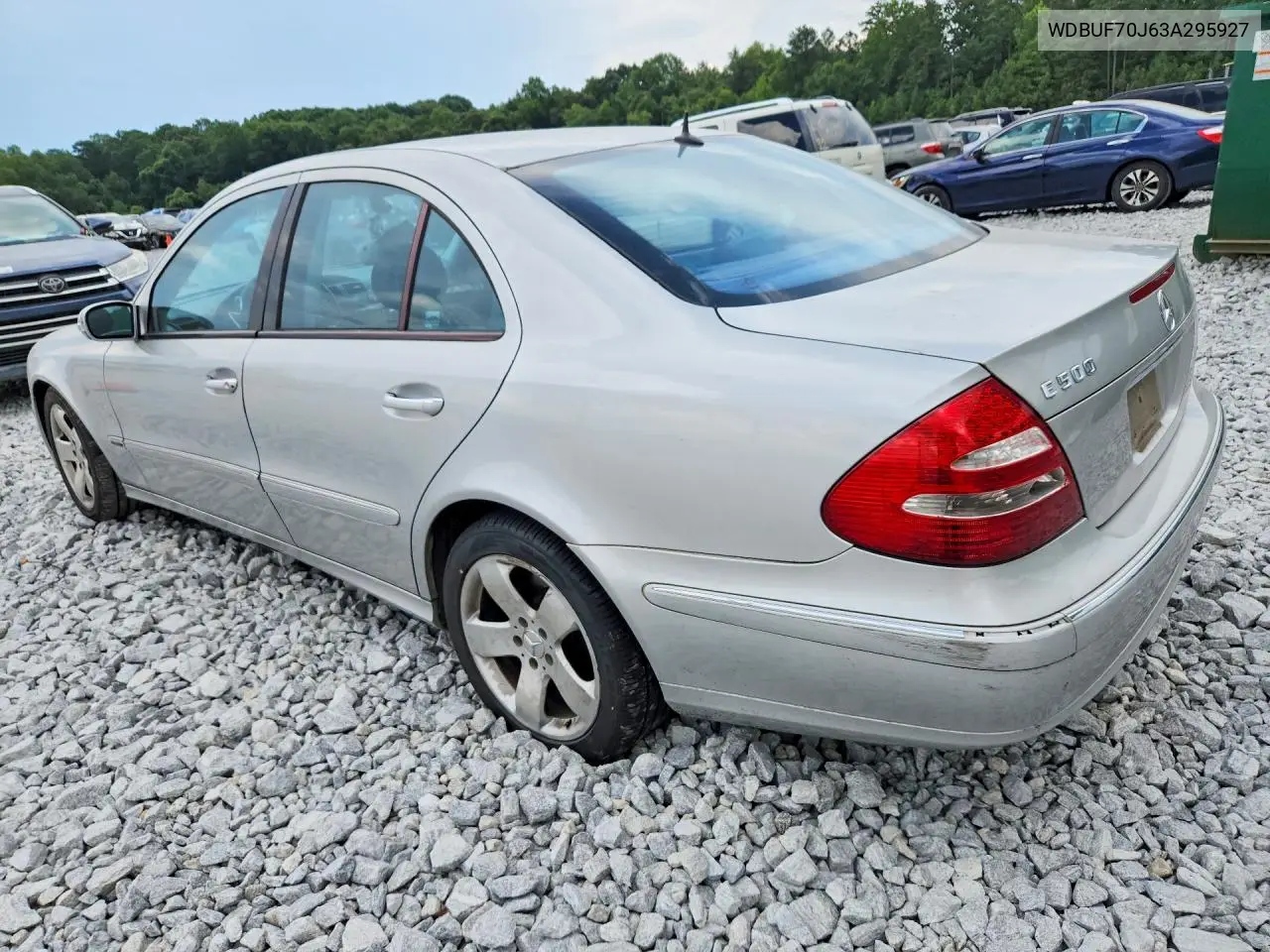 2003 Mercedes-Benz E 500 VIN: WDBUF70J63A295927 Lot: 59920206
